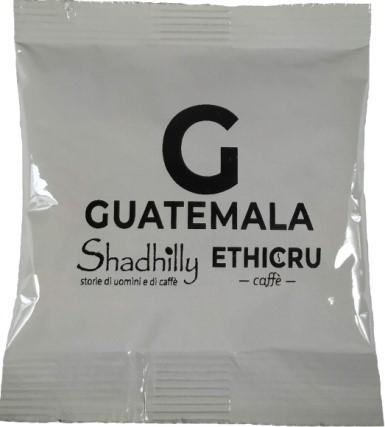 Ethicru Guatemala Shadhilly arabica Bio n. 50 cialde compostabili 44 mm - Standard Ese