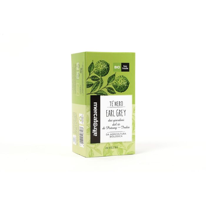 tè nero earl grey - 20 filtri - bio