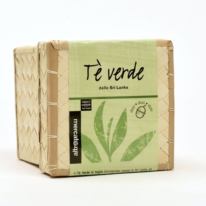 tè verde - in foglie - in cestino