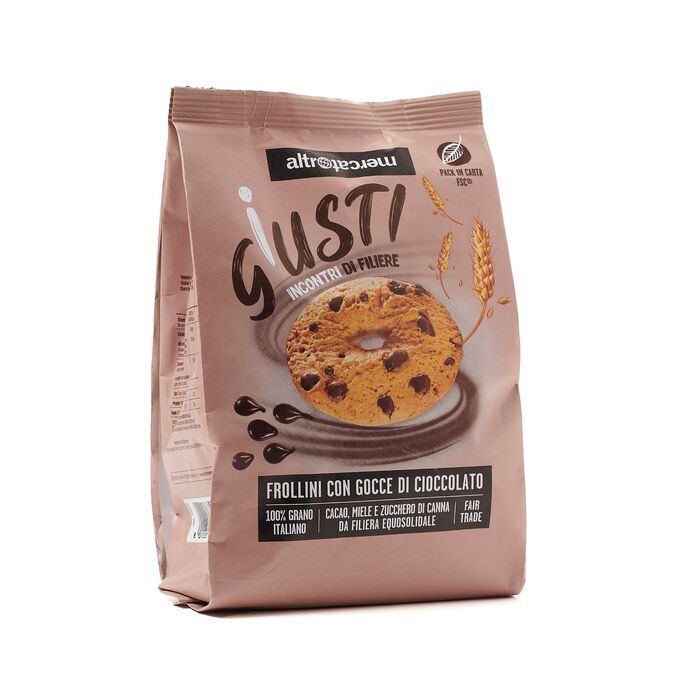 biscotti con gocce di cioccolato - confezione famiglia