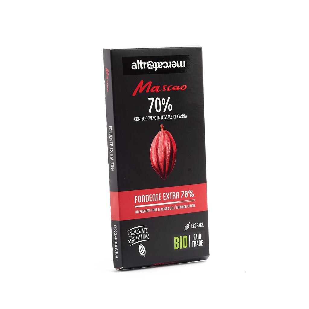 mascao - cioccolato fondente extra 70% - bio - 100 g