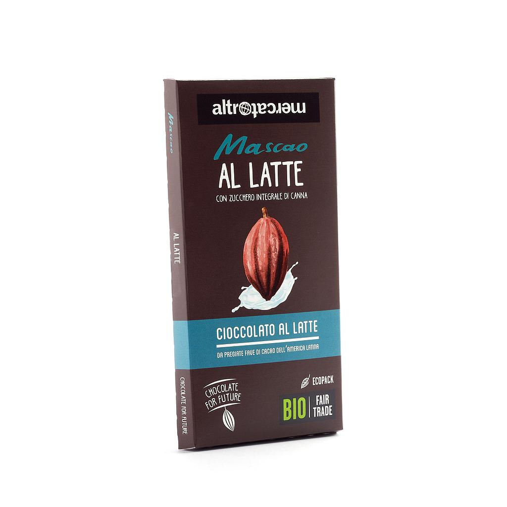 Cioccolato Mascao al latte - bio - 100g