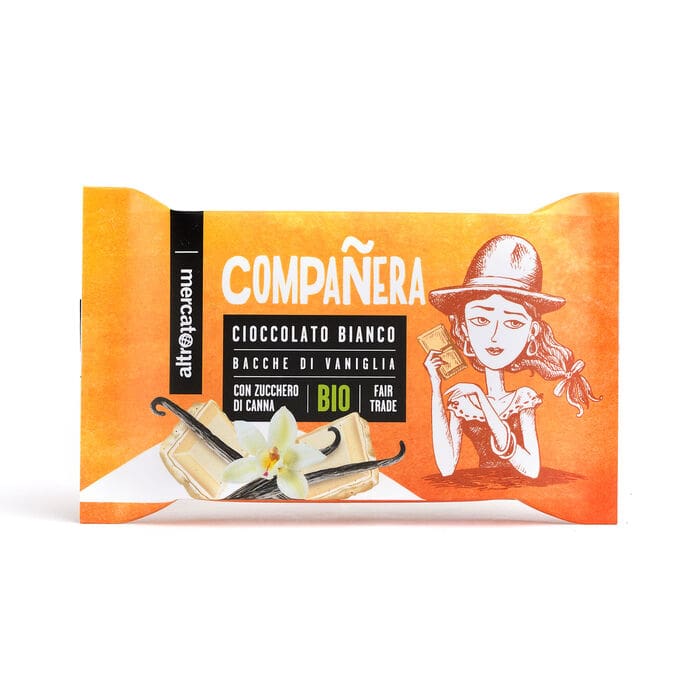 companera - cioccolato bianco - bio