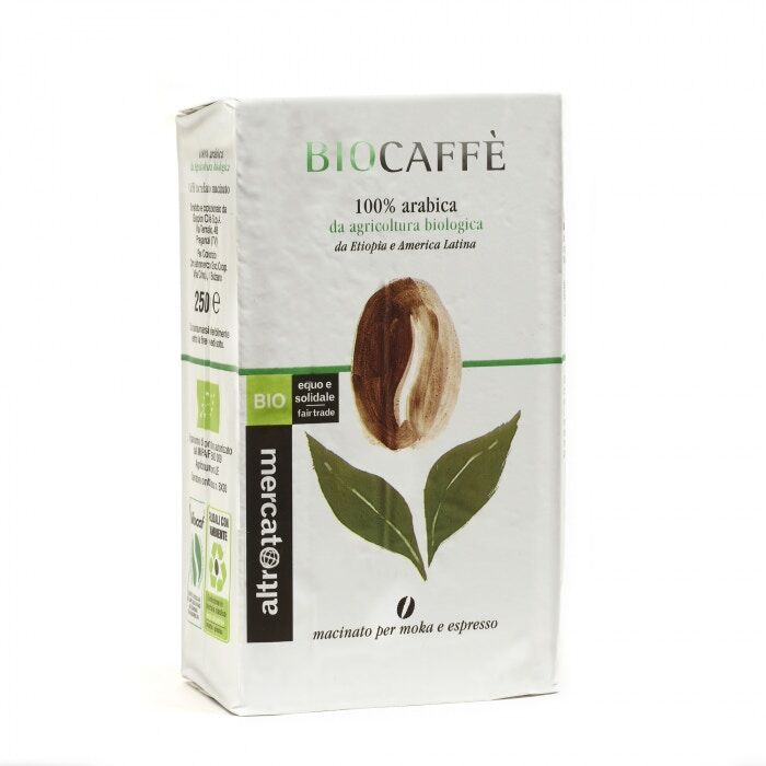 biocaffè - 100% arabica - macinato per moka ed espresso - bio