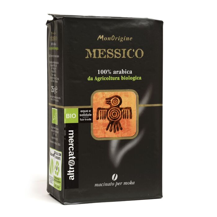 monorigine messico - uciri - 100% arabica - macinato per moka - bio 