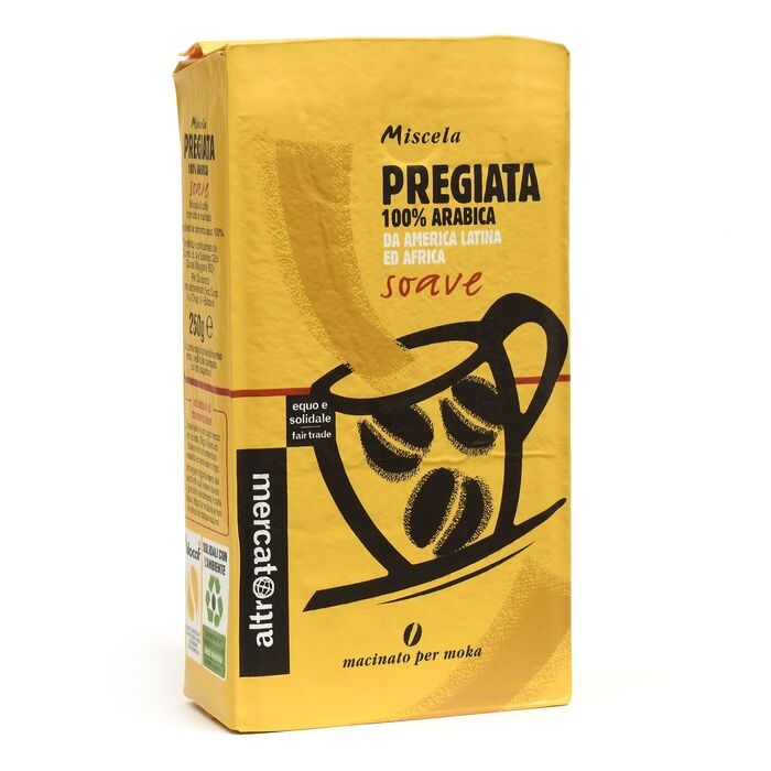 miscela pregiata - 100% arabica - macinato per moka