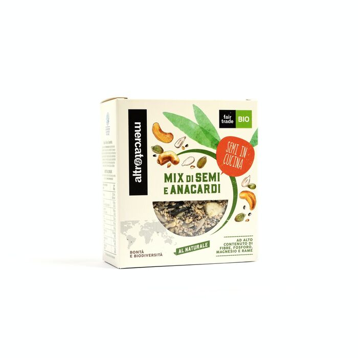 Mix di semi e granella di anacardi - bio
