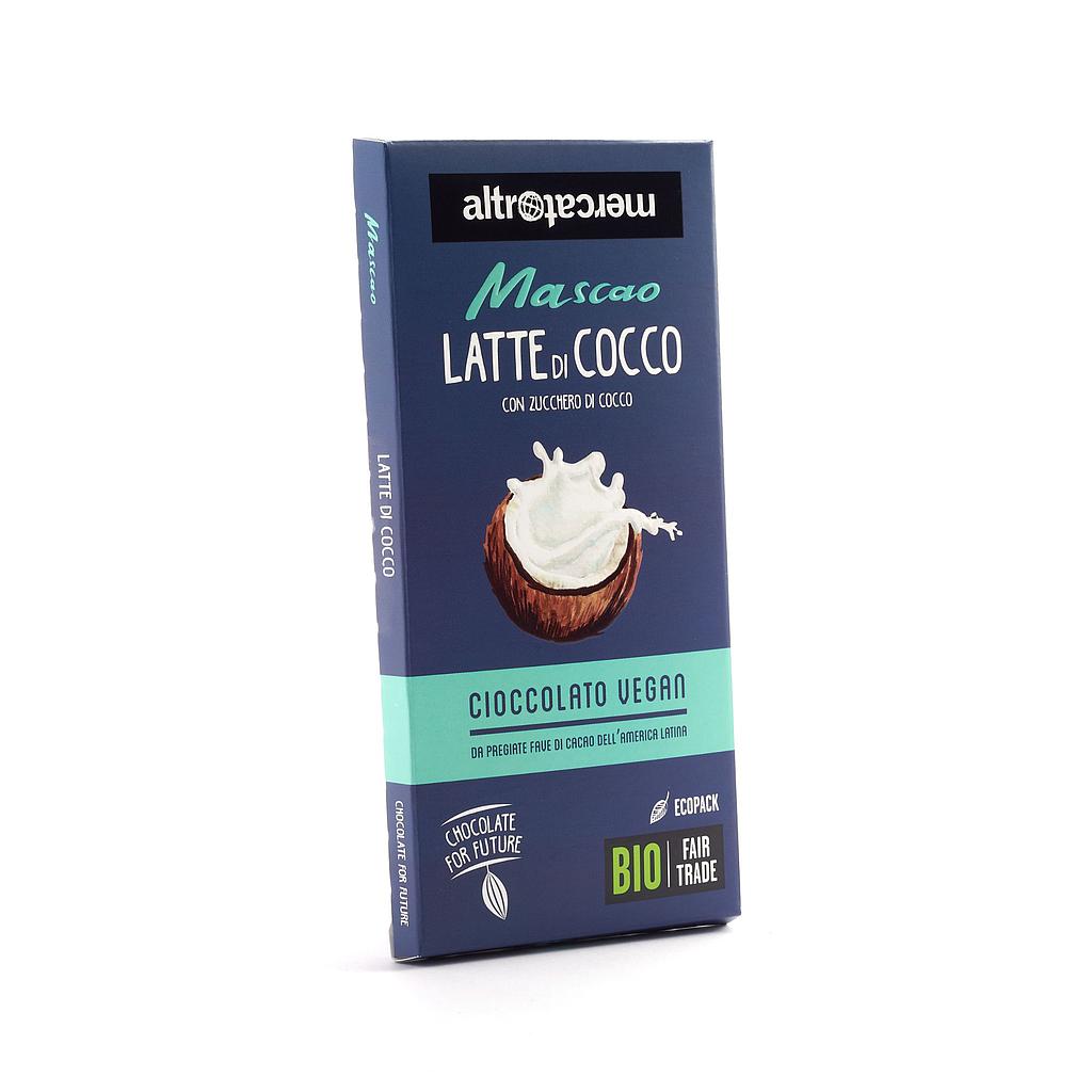Cioccolato Mascao al latte di cocco - bio