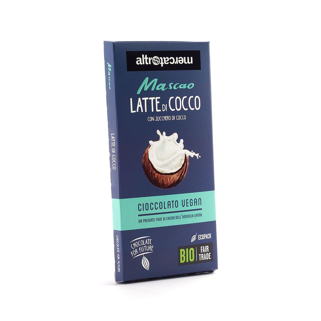 mascao - cioccolato al latte di cocco - bio