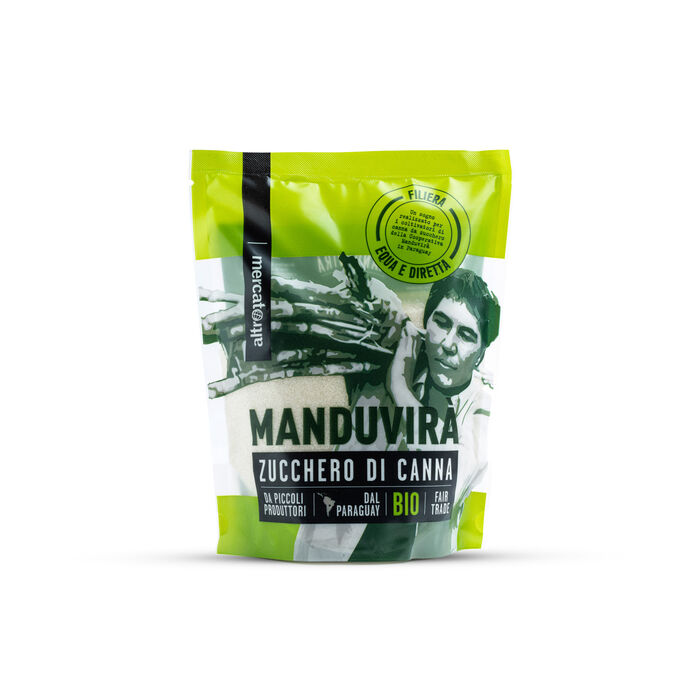 Zucchero di canna chiaro Manduvirà - bio - 500g