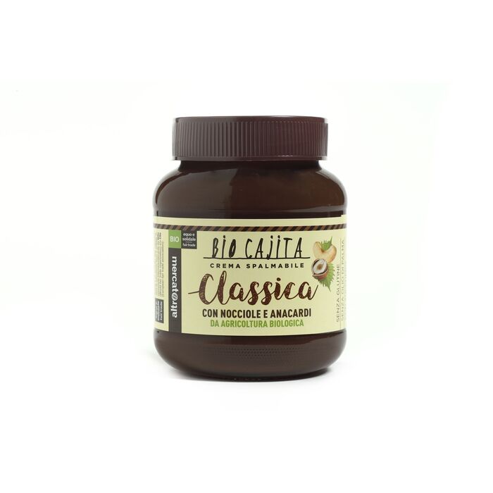Crema al cacao con nocciole e anacardi - bio
