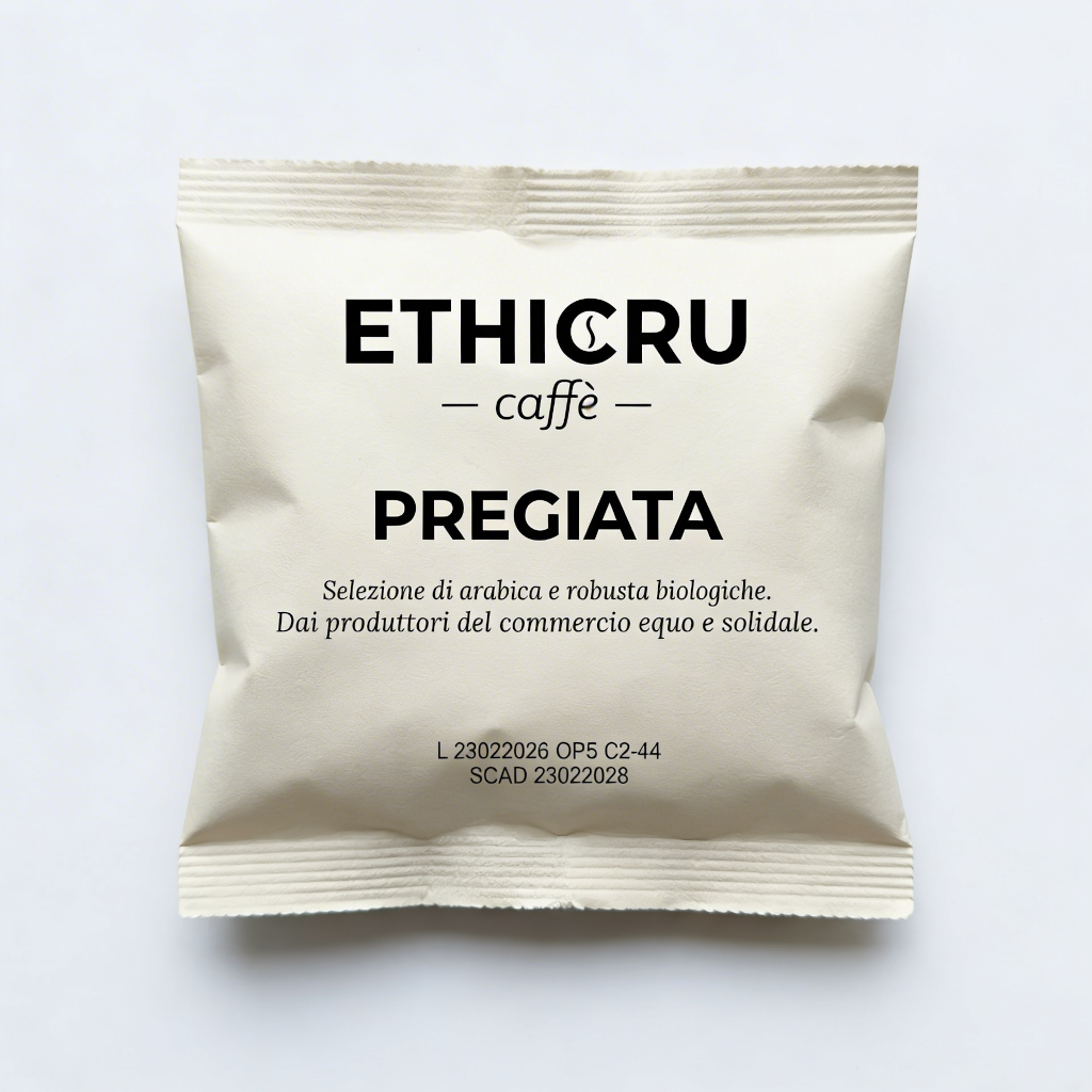 Ethicru Miscela Pregiata biologica in cialda