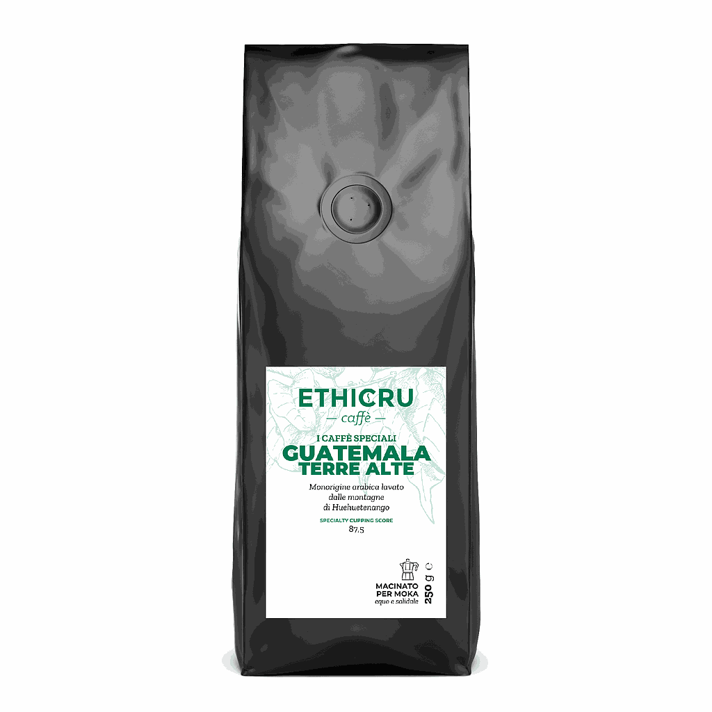 Ethicru Monorigine Guatemala terre alte 250 g per moka