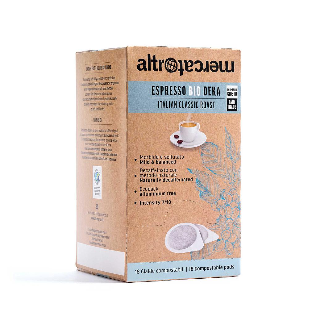 Caffè Biocaffè deka in cialda - 18 cialde - bio