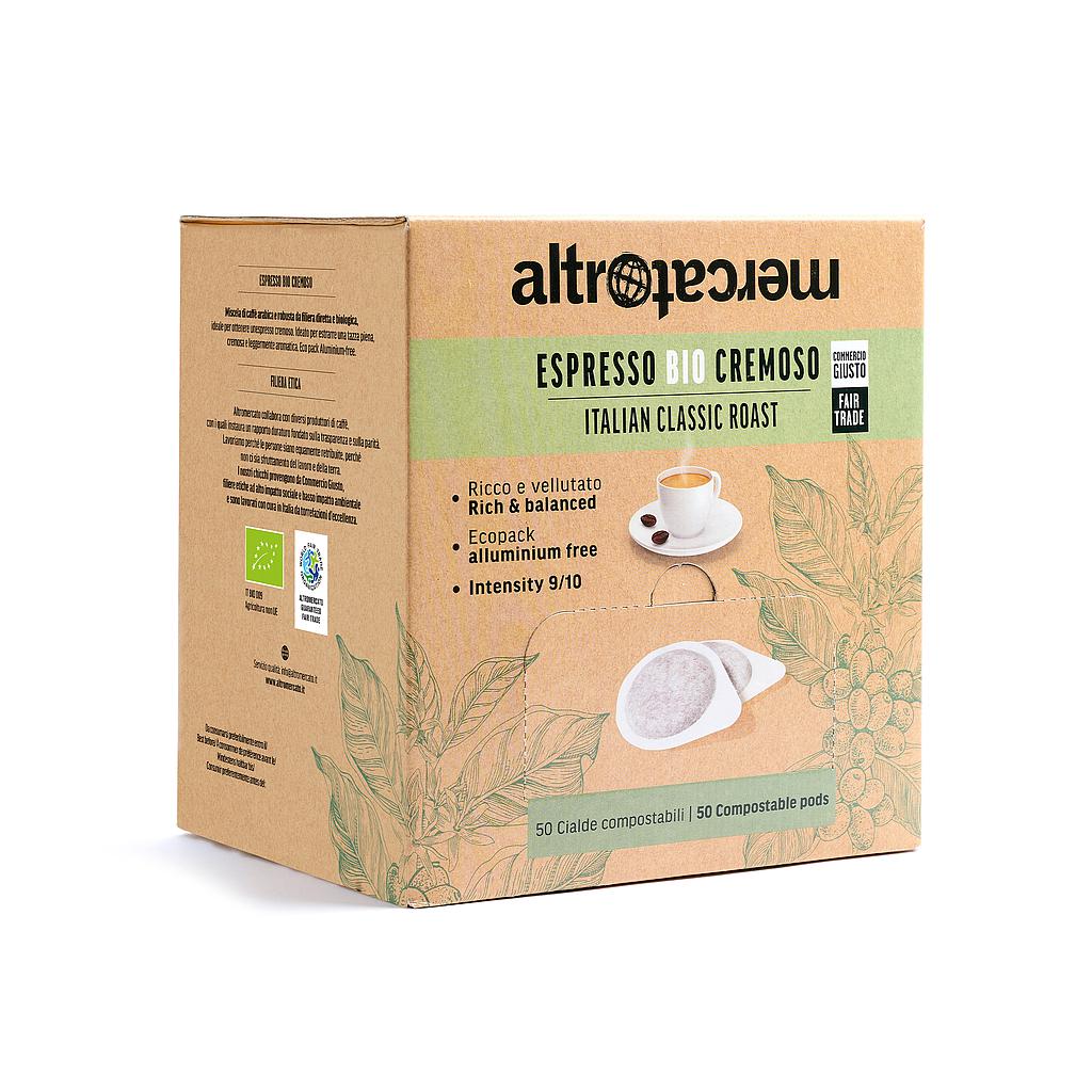 Caffè Espresso Cremoso - Bio - 50 cialde