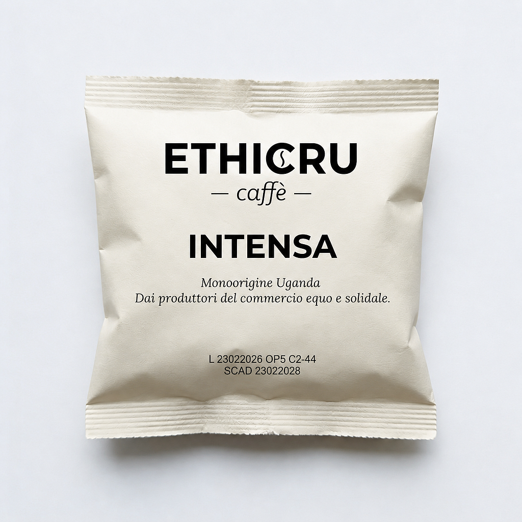 Ethicru Intensa in cialda compostabile - confezione 150 pz