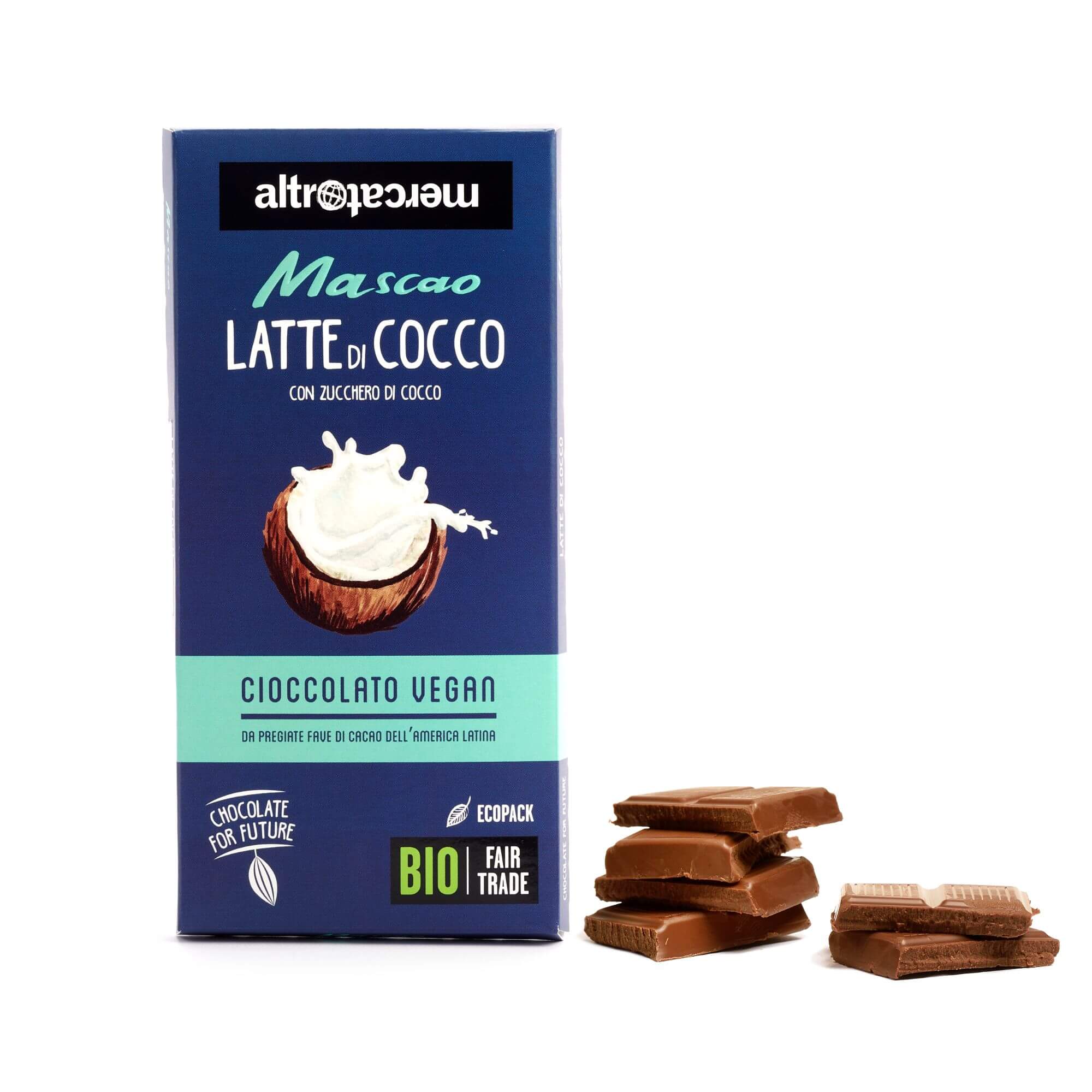 Cioccolato Mascao al latte di cocco - bio (2)