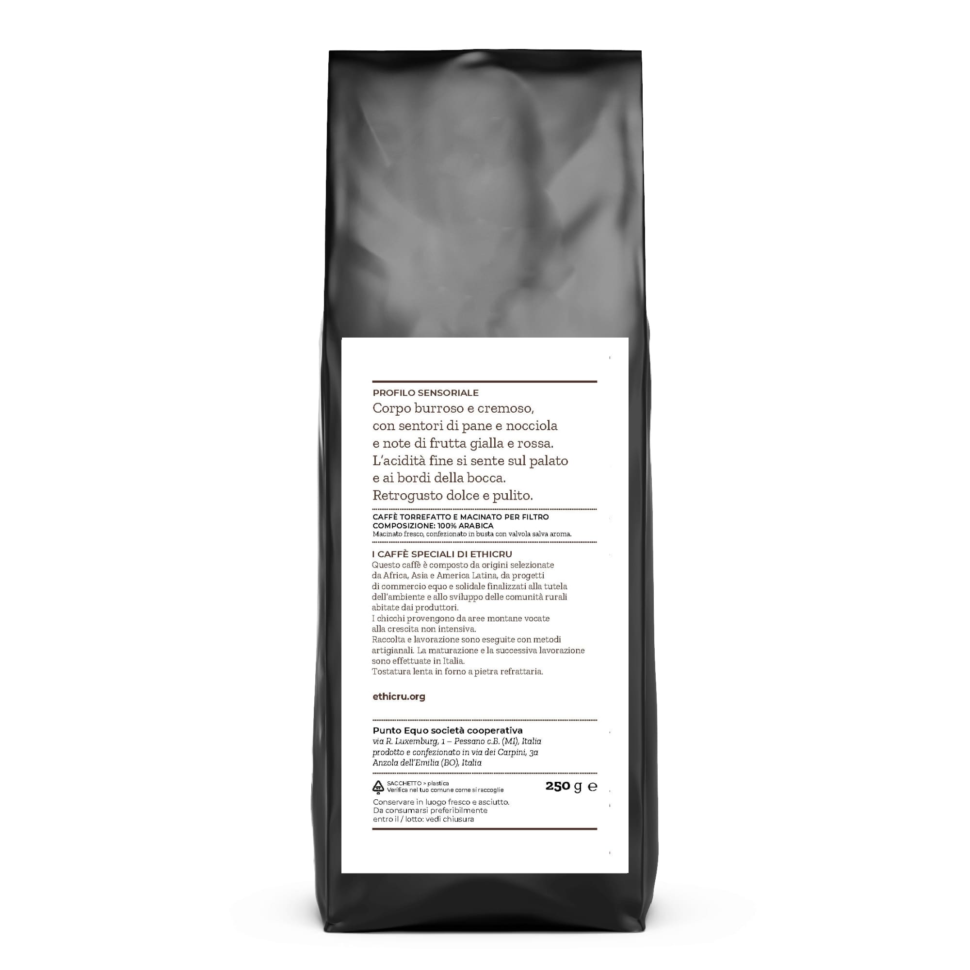 Miscela Caffè Ethicru Arabica Filter americano 250gr_retro