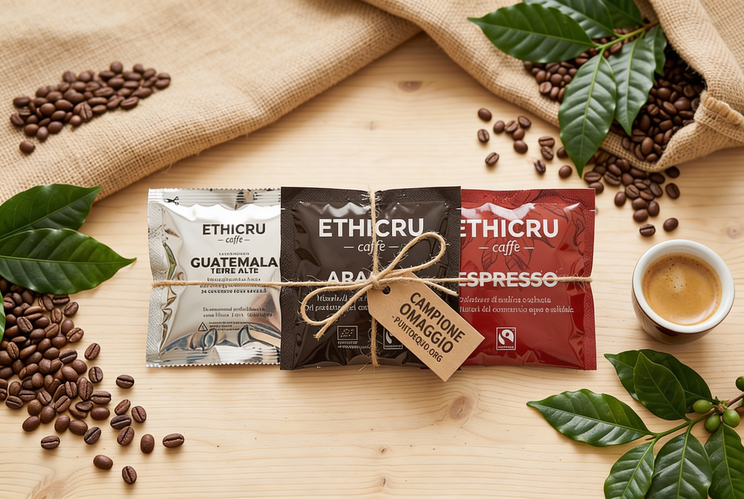 Campione omaggio cialde ETHICRU