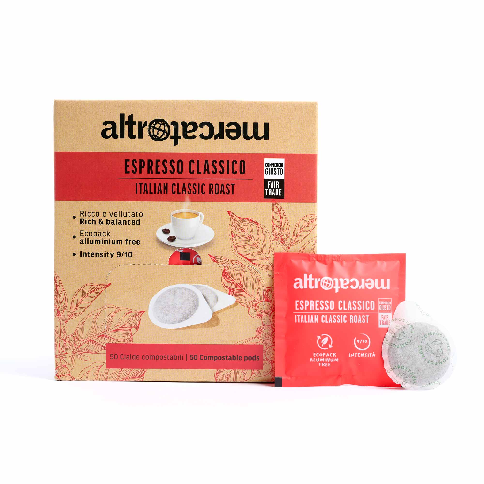 Caffè Classico Espresso - 50 cialde - alluminium free